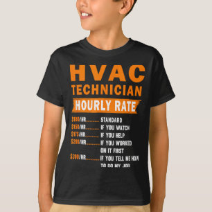 HLK-Techniker Stundensatz Lustiger HLK-Mechaniker  T-Shirt