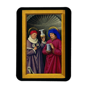 Hll. Kosmas und Damian Schutzpatrone des Gesundhei Magnet