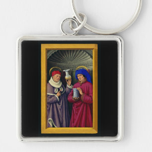 Hll. Kosmas und Damian Schutzpatrone des Gesundhei Schlüsselanhänger