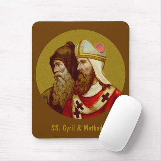 Hll. Kyrill und Method (M 001) Vertikal Mousepad (Mit Mouse)