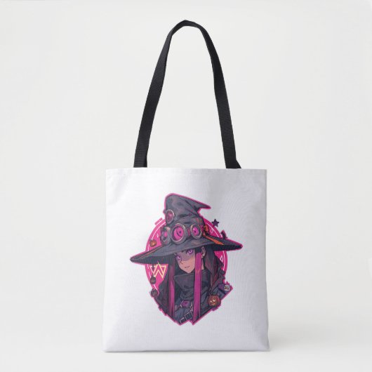 Hlloween Hexe! Tasche (Vorderseite)