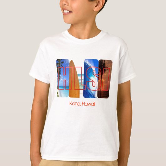 HLSI Brandungs-Leben-T-Shirt T-Shirt (Vorderseite)