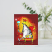 Hlz_king Postkarte (Stehend Vorderseite)