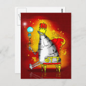 Hlz_king Postkarte (Vorne/Hinten)