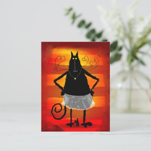 Hlz_look Postkarte (Stehend Vorderseite)