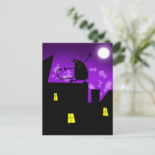 Hlz_Moon Postkarte (Stehend Vorderseite)