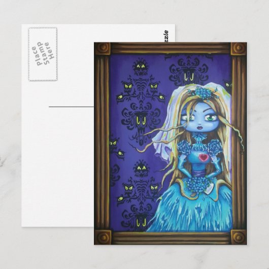 HM Bride Postcard Postkarte (Vorne/Hinten)