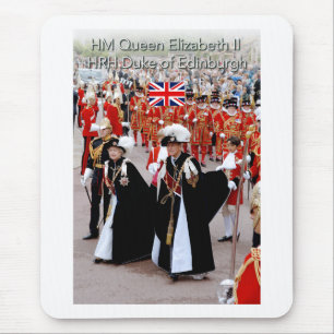 HM Die Königin und der HRH Prinz Philip Mousepad