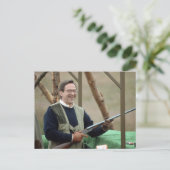 HM König Konstantine II. von Griechenland Postkarte (Stehend Vorderseite)