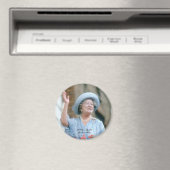 HM Königin Elisabeth, Die Königin Mutter 1985 Magnet (In Situ (Geschirrspüler))