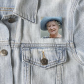 HM Königin Elisabeth, Die Königin Mutter 1988 Button (Beispiel)