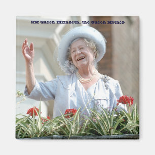 HM Königin Elisabeth, Königin Mutter 1990 Magnet