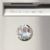 HM Königin Elisabeth, Königin Mutter 1990 Magnet (In Situ (Geschirrspüler))