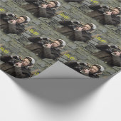 HM Königin Elizabeth Camera Lächeln! Geschenkpapier (Ecke)