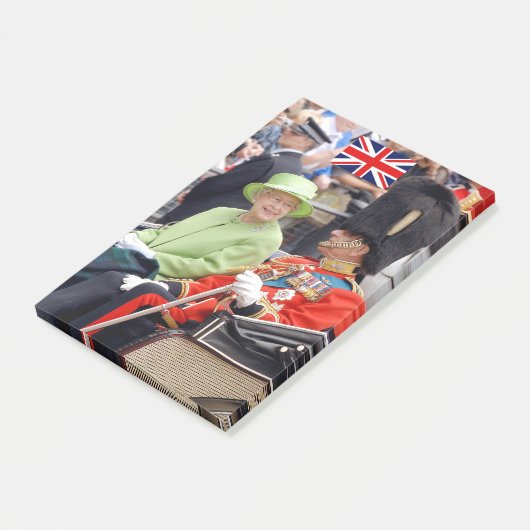 HM Königin Elizabeth-Duke von Edinburgh Post-it Klebezettel (angewinkelt)