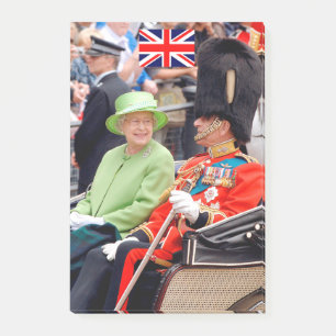 HM Königin Elizabeth-Duke von Edinburgh Post-it Klebezettel