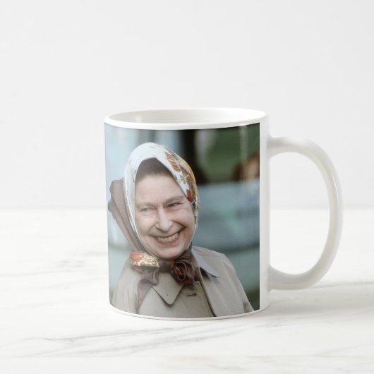 HM Königin Elizabeth II-Windsor 1983 Kaffeetasse (Rechts)