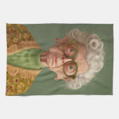 Hm? Oma Portrait Geschirrtuch (Horizontal)