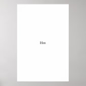 Hm Poster (Vorne)