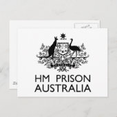 HM Prison Australia Postkarte (Vorne/Hinten)