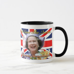 HM Queen Elizabeth II Diamond Jubilee Tasse