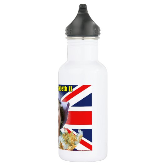HM Queen Elizabeth II Edelstahlflasche (Rechts)