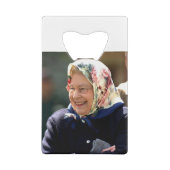 HM Queen Elizabeth II Geldbeutel Flaschenöffner (Rückseite)