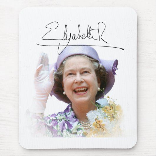 HM Queen Elizabeth II Mousepad (Vorne)
