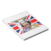 HM Queen Elizabeth II Notizblock (angewinkelt)