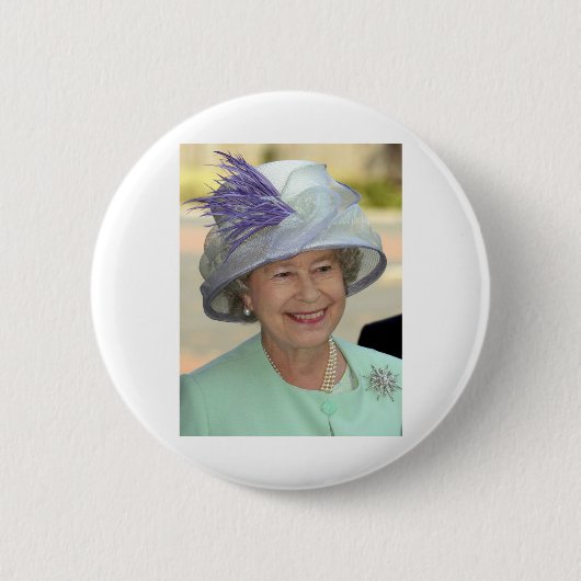 HM Queen Elizabeth II Platinum Jubilee Button (Vorderseite)