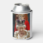 HM Queen Elizabeth II Platinum Jubilee Dosenkühler (Kanne Vorderseite)