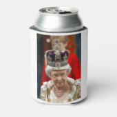 HM Queen Elizabeth II Platinum Jubilee Dosenkühler (Kanne Rückseite)