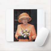 HM Queen Elizabeth II Platinum Jubilee Mousepad (Mit Mouse)
