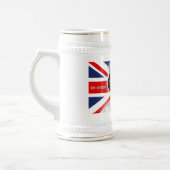 HM Queen Elizabeth II - Pro Foto Bierglas (Links)