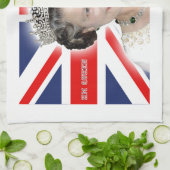 HM Queen Elizabeth II - Pro Foto Handtuch (Gefaltet)