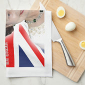 HM Queen Elizabeth II - Pro Foto Handtuch (Viertel Falte)