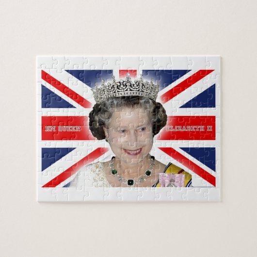 HM Queen Elizabeth II - Pro Foto Puzzle (Horizontal)