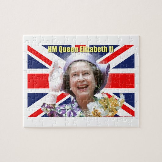 HM Queen Elizabeth II Puzzle (Horizontal)