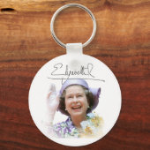 HM Queen Elizabeth II Schlüsselanhänger (Vorderseite)