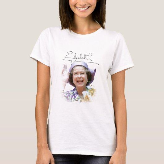 HM Queen Elizabeth II T-Shirt (Vorderseite)