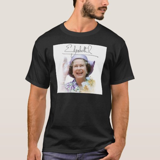 HM Queen Elizabeth II T-Shirt (Vorderseite)