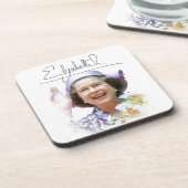 HM Queen Elizabeth II Untersetzer (Linke Seite)