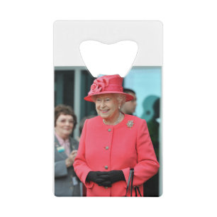 HM Queen Elizabeth II Warrington 2012 Beruflich Geldbeutel Flaschenöffner