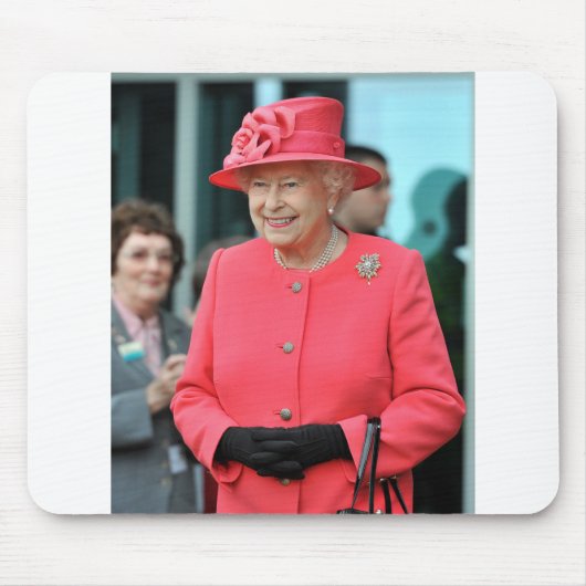 HM Queen Elizabeth II Warrington 2012 Beruflich Mousepad (Vorne)