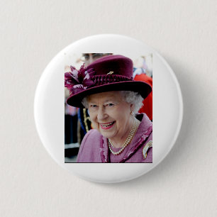 HM Queen Elizabeth II Windsor 2012 Beruflich Ph Button
