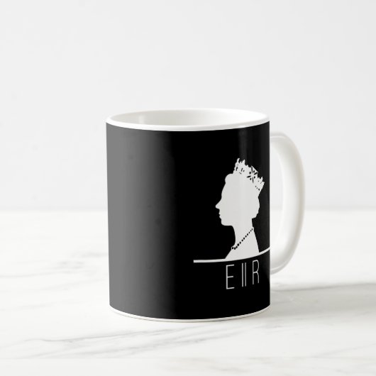 HM Queen Platinum Jubilee Kaffeetasse (VorderseiteRechts)