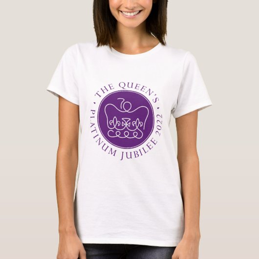 HM Queen Platinum Jubilee T - Shirt (Vorderseite)