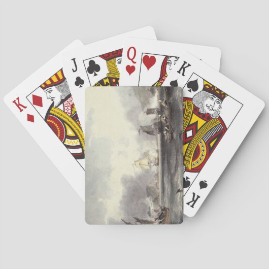 HM Ships Imogene und Andromache durch den Batter Spielkarten (Rückseite)