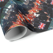 HM The Queen Elizabeth II Prinz Philip London Geschenkpapier (Rolleneckpunkt)