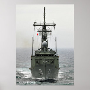 HMAS Sydney (FFG 03) Poster